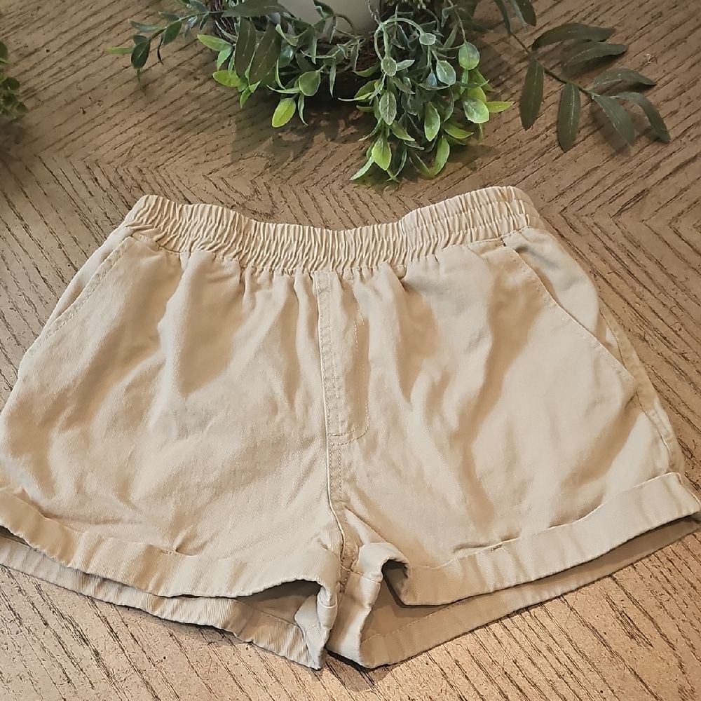 Forever 21 High Waist Tan Shorts Size S